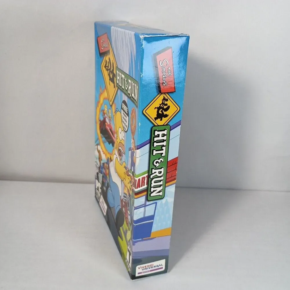 The Simpsons Hit & Run PC Box 2003 Brand New Factory Sealed Rare